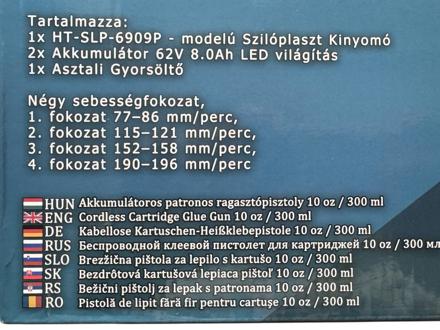 HITMAN AKKUS SZILOPLASZT KINYOMÓ