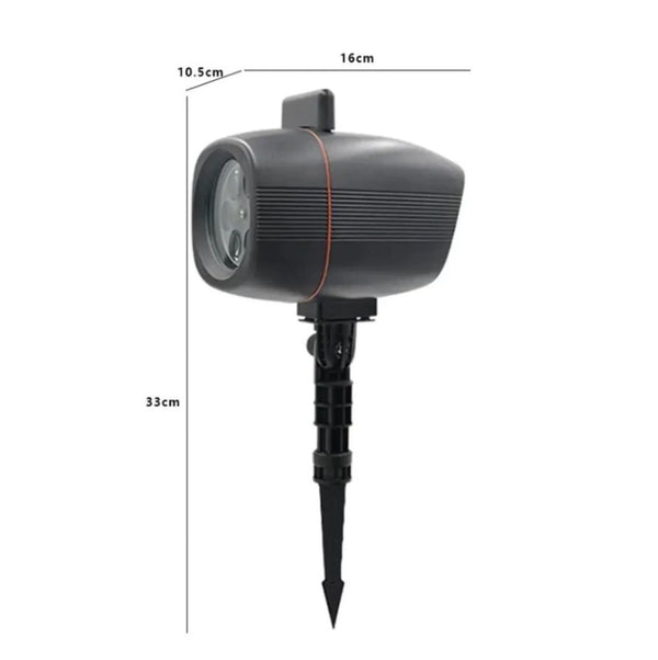 Karácsonyi Plug Kültéri Lézeres Projektor 3 X Kártyával