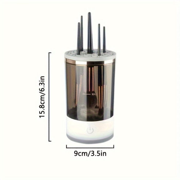 Elektromos smink ecset tisztító és szárító - Automatikus forgású kialakítás funkcióval