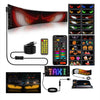 Autómátrix LED panel, APP vezérlés, vízálló, IP65, programozható, rugalmas LED panel, többszínű, több féle méretben