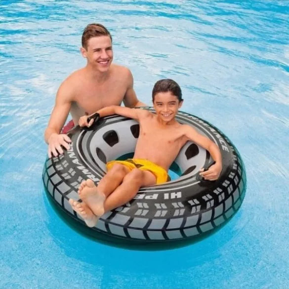 Gumiabroncs mintájú úszógumi (115cm)