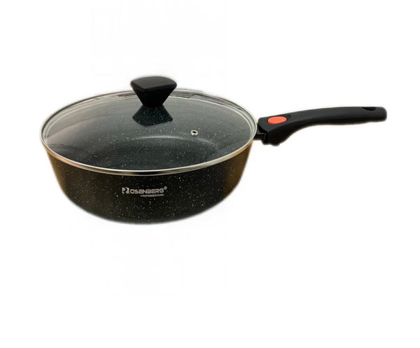 Fedeles, levehető fogantyúval ellátott serpenyő Rosenberg 28 cm (4,2 l)