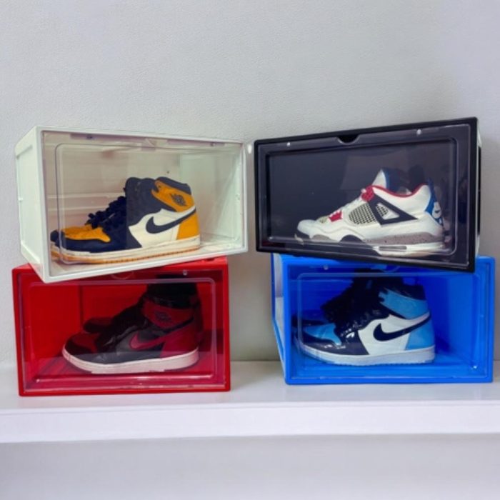 LED Átlátszó Sneakers Hangvezérelt Display Box