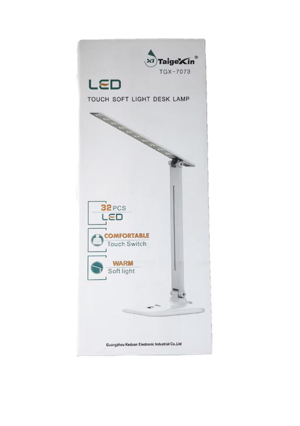 Állítható fényerejű asztali LED Lámpa (Fehér)