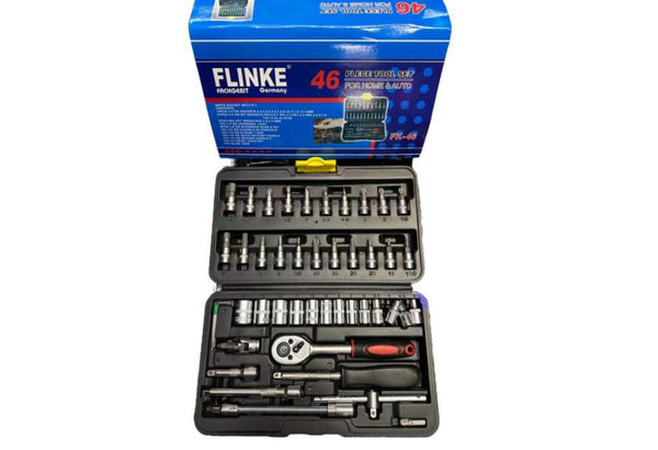 FK-46 Flinke 46 Részes Dugókulcs Készlet