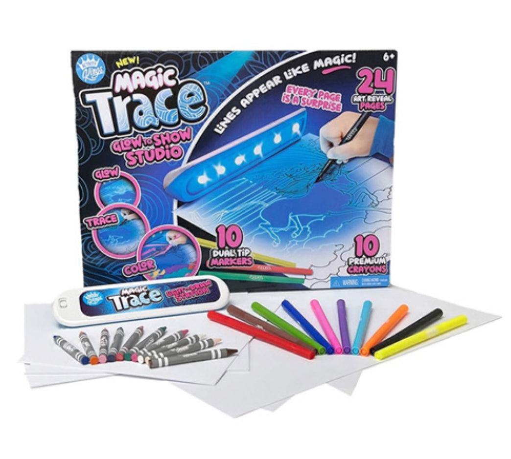 Magic Trace: Ragyogó rajzolás stúdió
kreatív játékszett