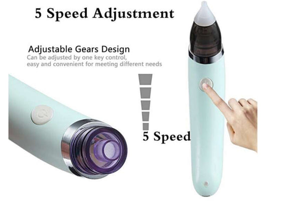 Elektromos fül- és orrszívó készülék gyermekeknek / akkumulátoros