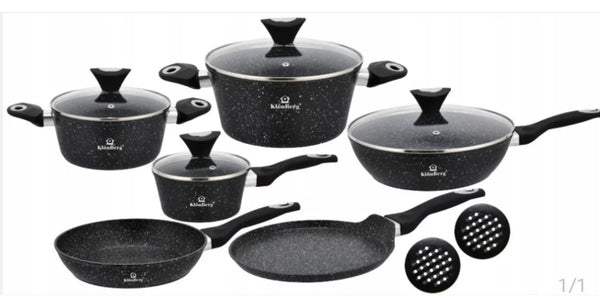 KlönBerg KB4033 PREMIUM 12 részes edénykészlet