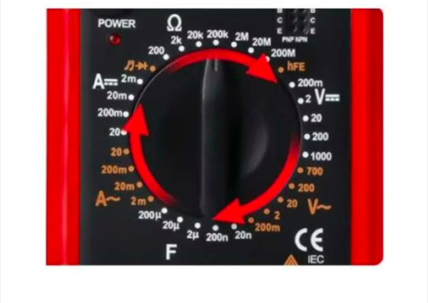 Digitális Multiméter Flinke FK 9205A