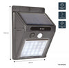 SSL-20LED | LED napelemes lámpa mozgás- és szürkületérzékelővel | 20 LED
