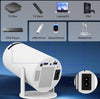 Játékkonzol videoprojektorral, 4k, távirányítóval, WiFi, bluetooth, automatikus képjavítás, beépített hangszóró, HDMI, USB, fehér