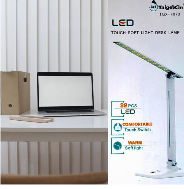 Állítható fényerejű asztali LED Lámpa (Fehér)