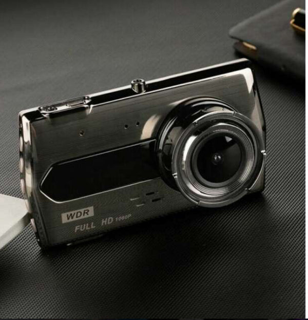 FullHD 1080P autós menetrögzítő kamera tolatókamerával, beépített G-szenzor és LED fény