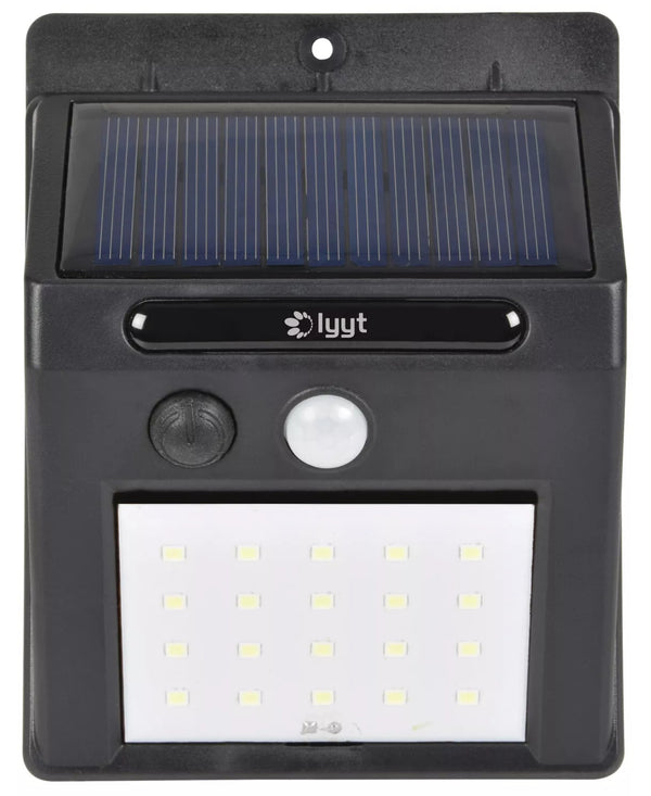 SSL-20LED | LED napelemes lámpa mozgás- és szürkületérzékelővel | 20 LED