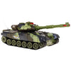 TávirányÍtós War Tank 2.4GHz. 1:18 méretarány erdei álca