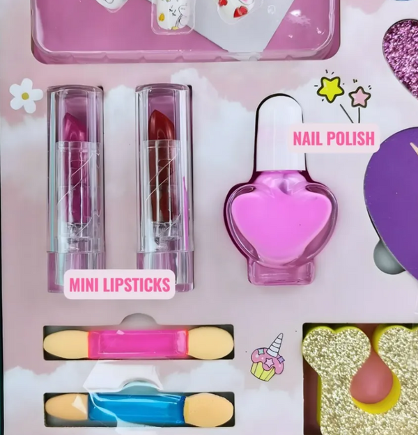 Fantasy magic sminkkészlet gyerekeknek – karkőtővel, fülbevalóval, gyűrűvel és sok kiegészítővel (BBJ)