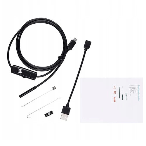 Vízálló Android Endoszkóp kamera, 10 m kábellel