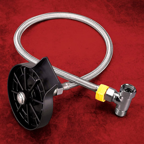 Automata pohár mosó berendezés – minden típusú pohár és palack könnyű elöblítéséhez – éttermekbe, bárokba, otthonra – fekete