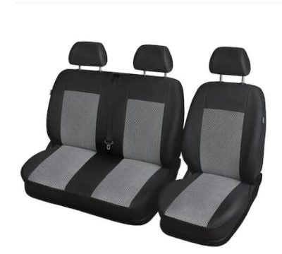 Furgon üléshuzat, 1+2 szürke színű