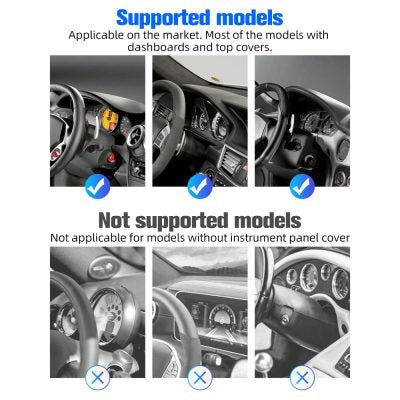 autós telefontartó műszerfalra - kormány mögé, 360º-ban elforgatható , YB20-3/17792/14594