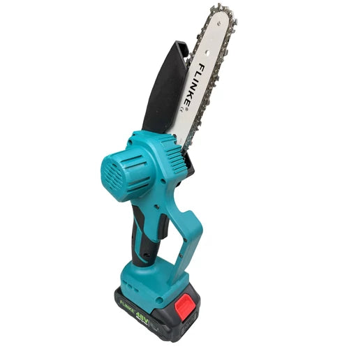 Flinke Magassági ágvágó láncfűrész és metszőolló készlet teleszkópos nyéllel 2db akkuval 48V