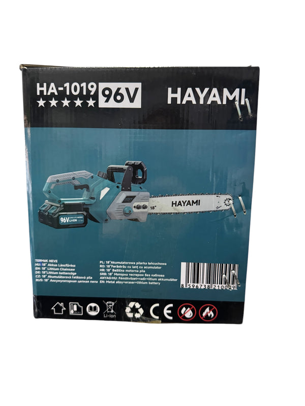 Hayami 18'' Akkus Láncfűrész 96V HA-1019