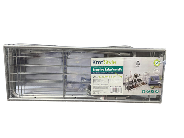 Fém cipőtároló 3 szintes