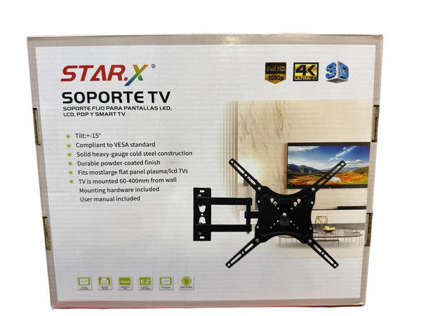 Fali tv tartó 14”-55”