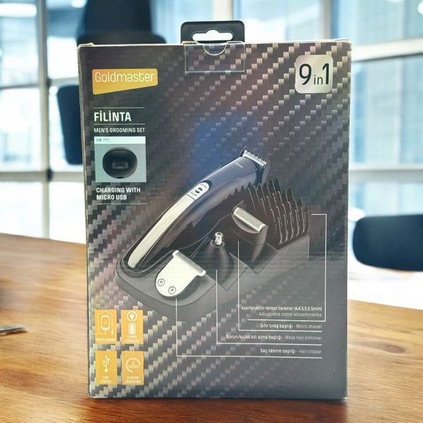 9 in 1 Akkumulátoros Haj és Szakállvágó