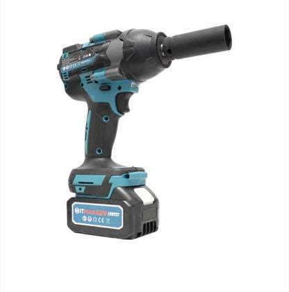 Hitman HT-IWS-1250X.Pro Akkumulátoros Ütvecsavarozó Kerékkulcs, 1250NM, 2 x 62V akku