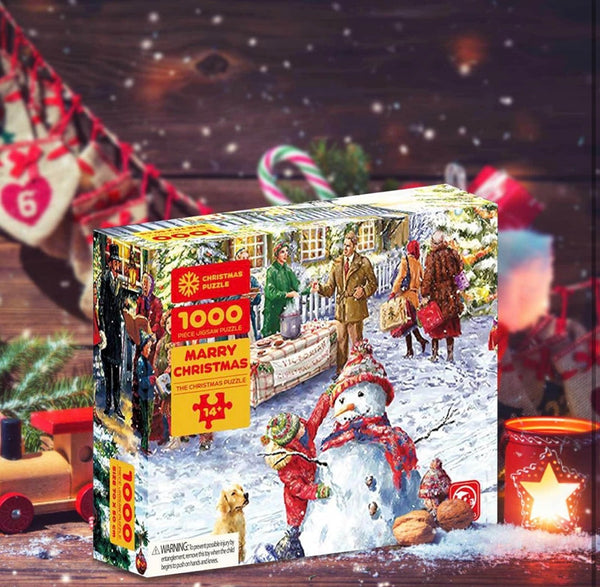 1000db-os karácsonyi kirakó mérete70x50cm