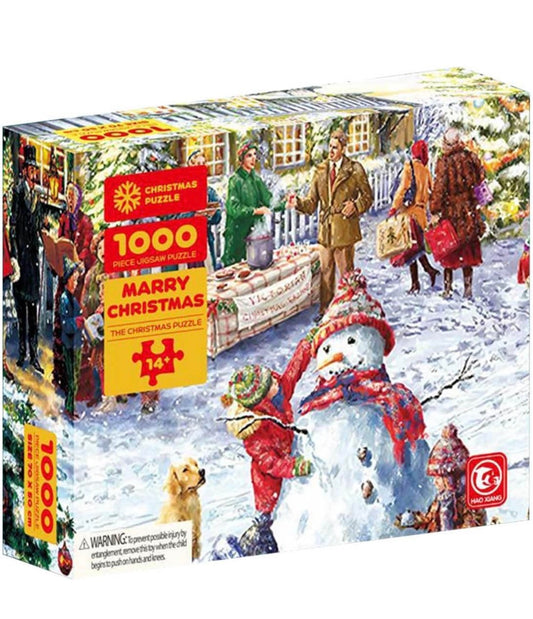 1000db-os karácsonyi kirakó 
mérete  70x50cm