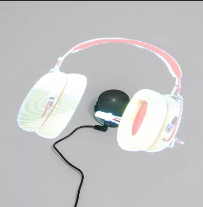 Holografikus HD ledes ventilátor 3D hologramm kivetítő telefonos applikációval és távirányítóval