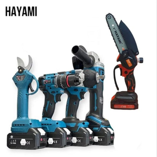 HAYAMI 5 RÉSZES AKKUS SZERSZÁMKÉSZLET 88V HA‑1022