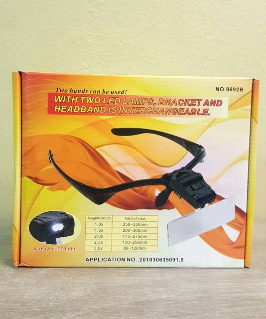 NAGYÍTÓK LED LÁMPÁVAL ÉS FEJPÁNTTAL