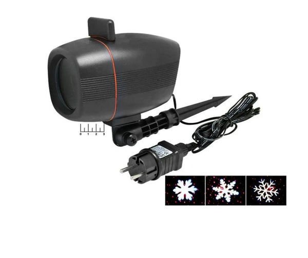 Karácsonyi Plug Kültéri Lézeres Projektor 3 X Kártyával