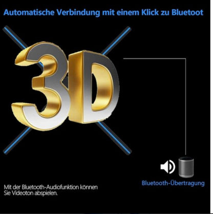 Holografikus HD ledes ventilátor 3D hologramm kivetítő telefonos applikációval és távirányítóval