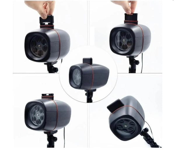 Karácsonyi Plug Kültéri Lézeres Projektor 3 X Kártyával