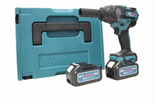 Hitman HT-IWS-1250X.Pro Akkumulátoros Ütvecsavarozó Kerékkulcs, 1250NM, 2 x 62V akku