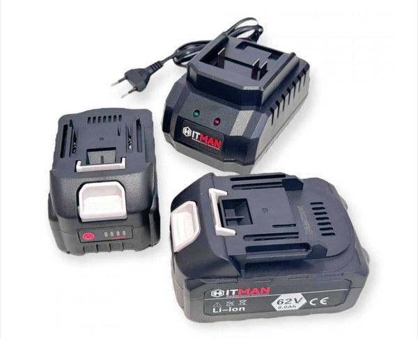 Nagy teljesítményü Hitman HT-Erk-3325Max Akkumulátoros Racsnis Kulcs, 97,5 Nm