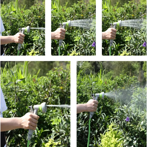 Feltekerhető 7 funkciós kerti slag dobbal, 15 m