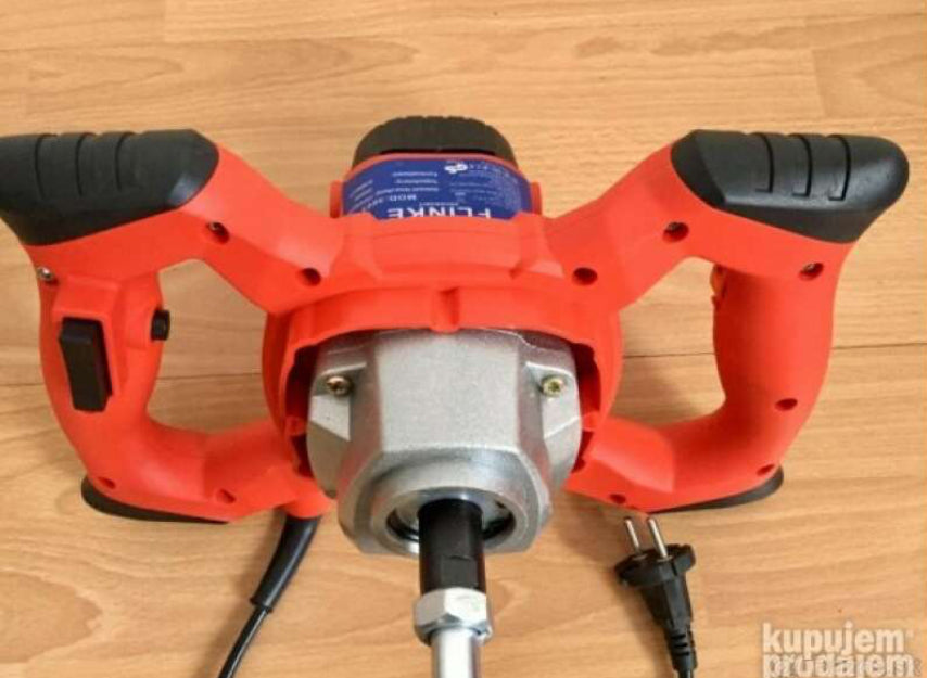 Flinke FK-3001 elektromos univerzális keverőgép, 2650W festék- és habarcskeverő, festékkeverő, malterkeverő FK3001
