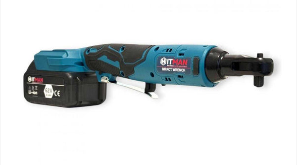 Nagy teljesítményü Hitman HT-Erk-3325Max Akkumulátoros Racsnis Kulcs, 97,5 Nm