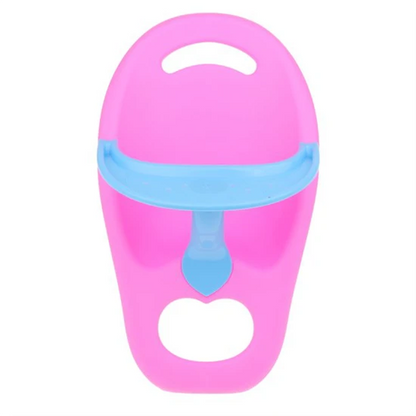 Éneklő, pislogó baba kislányoknak etetőszékkel