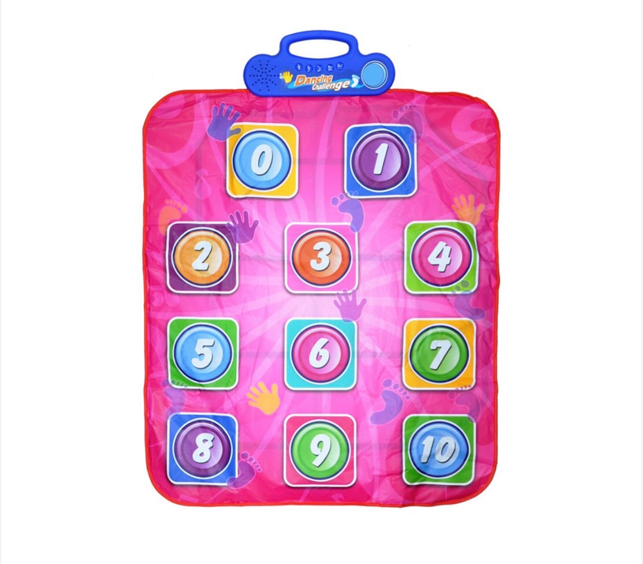 Dancing Challange - számos táncszőnyeg gyerekeknek / zenélő interaktív játék, 3+