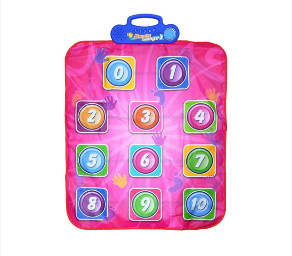 Dancing Challange - számos táncszőnyeg gyerekeknek / zenélő interaktív játék, 3+