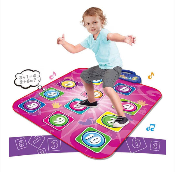 Dancing Challange - számos táncszőnyeg gyerekeknek / zenélő interaktív játék, 3+