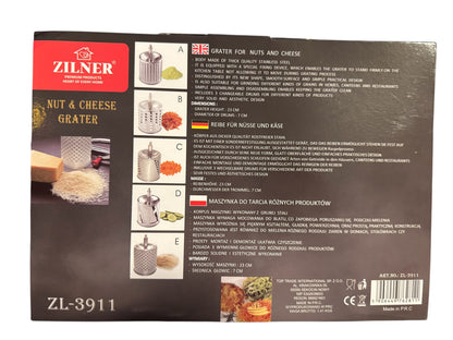 Zilner ZL-3911 diódaráló,5 betétes (olajos magvak,sajt,zöldség)