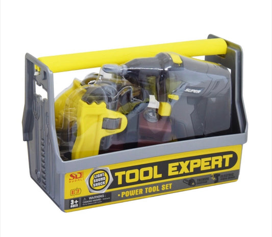 Játék szerszámos láda gyerekeknek, 6805-1, 27x14x18cm