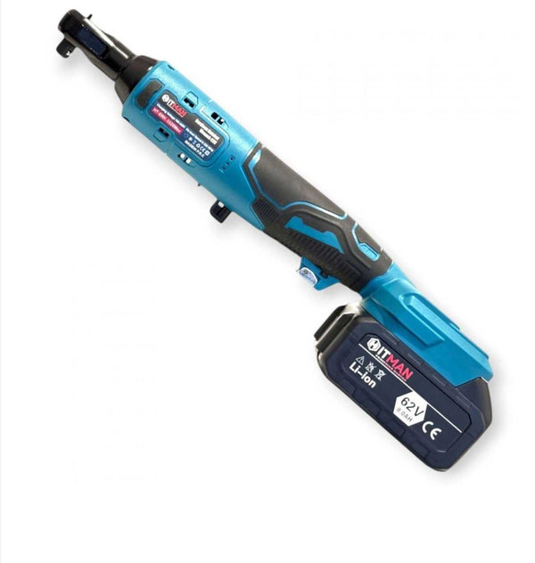 Nagy teljesítményü Hitman HT-Erk-3325Max Akkumulátoros Racsnis Kulcs, 97,5 Nm